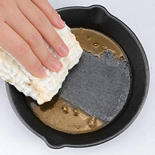 MOZUVE 6-Inch Pre-Seasoned Cast Iron Camping Skillet