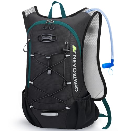 Lightweight Hydration Backpack with 2L Water Bladder