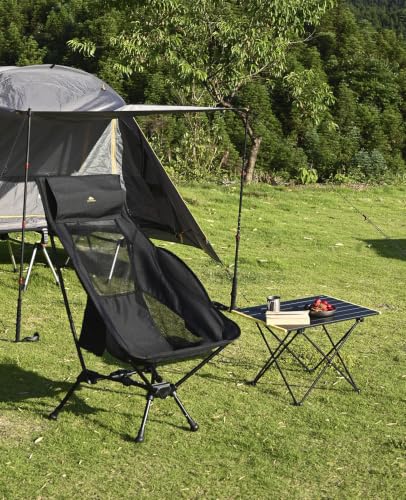 iClimb Ultralight Folding Camping Table with Carry Bag