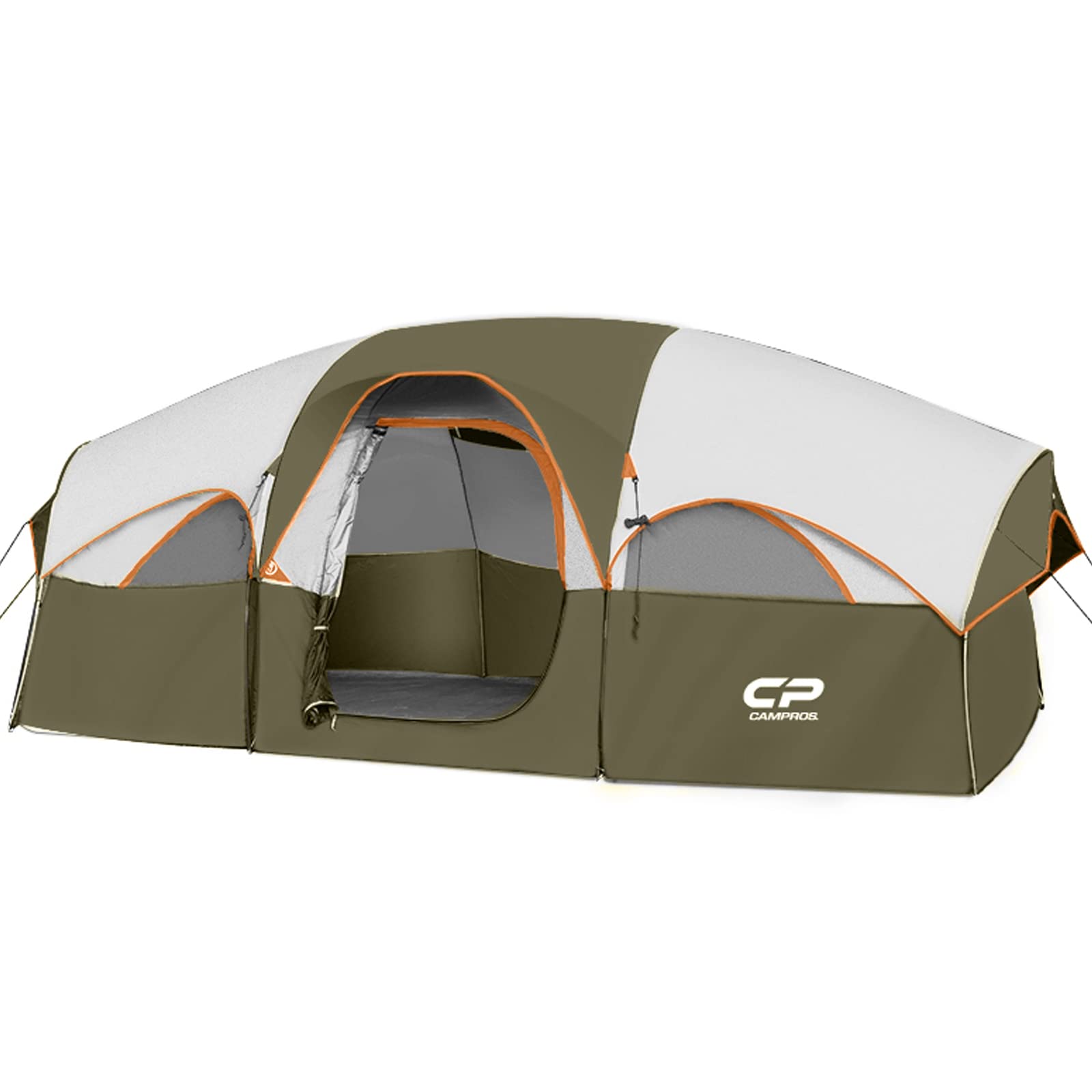 CAMPROS CP 8-Person Camping Tent with Divider and Rainfly