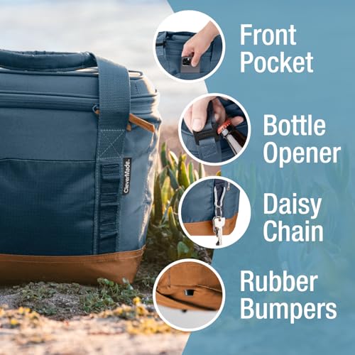 CleverMade Collapsible Leakproof Insulated Cooler Bag