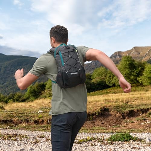 Lightweight Hydration Backpack with 2L Water Bladder