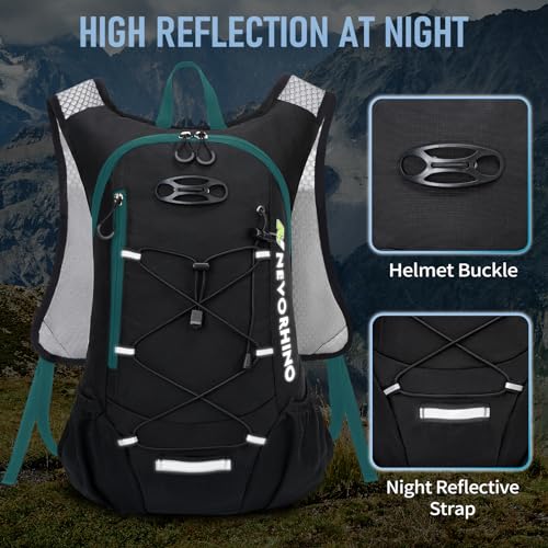 Lightweight Hydration Backpack with 2L Water Bladder