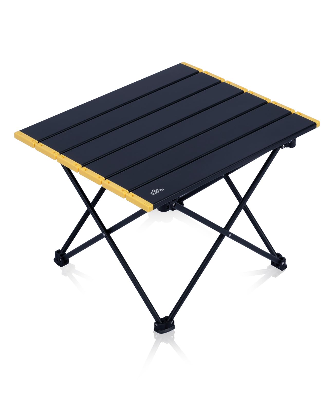 iClimb Ultralight Folding Camping Table with Carry Bag