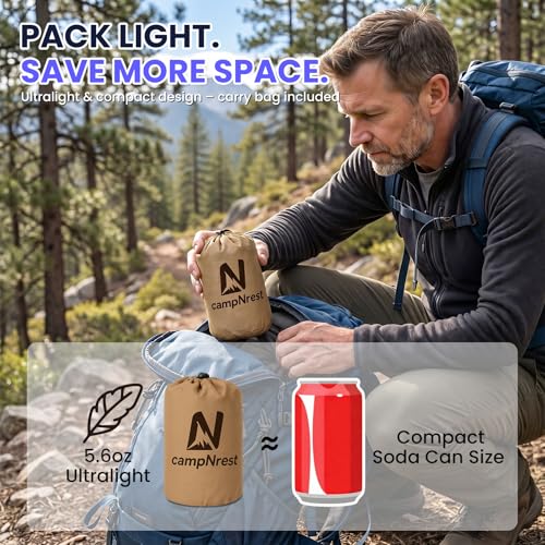 CAMPNREST Ultralight Inflatable Camping Pillow for Travel