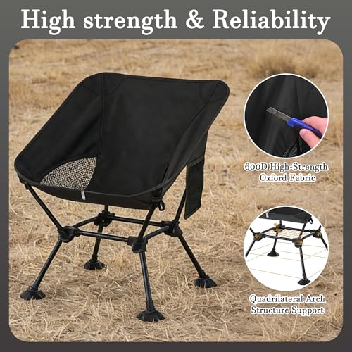 Lightweight Portable Camping Chair for Adults