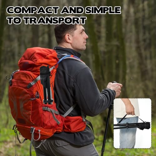 CebraBounze 14.6-Inch Lightweight Tripod Camping Stool