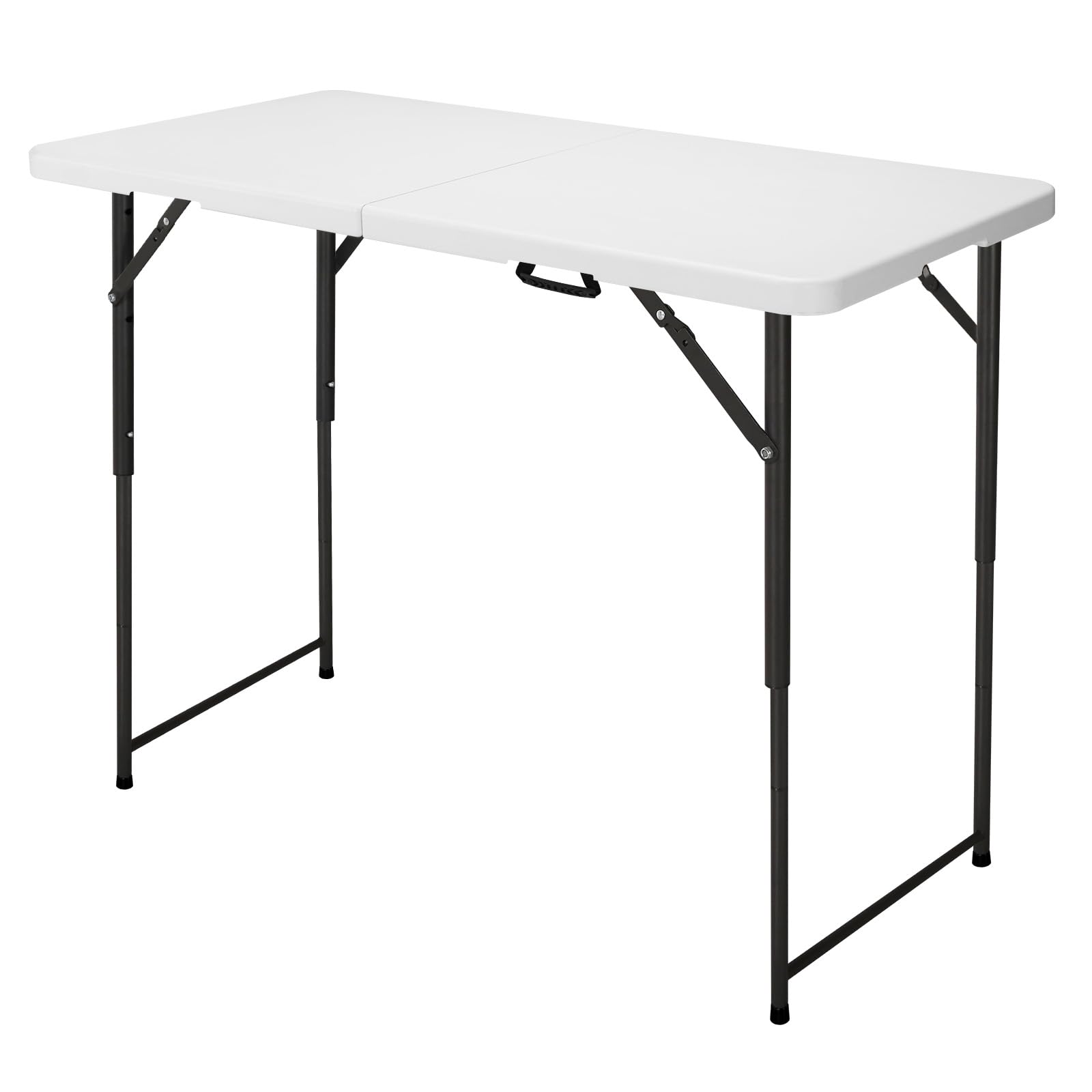 FROASISPRO 4-Foot Adjustable Folding Utility Table