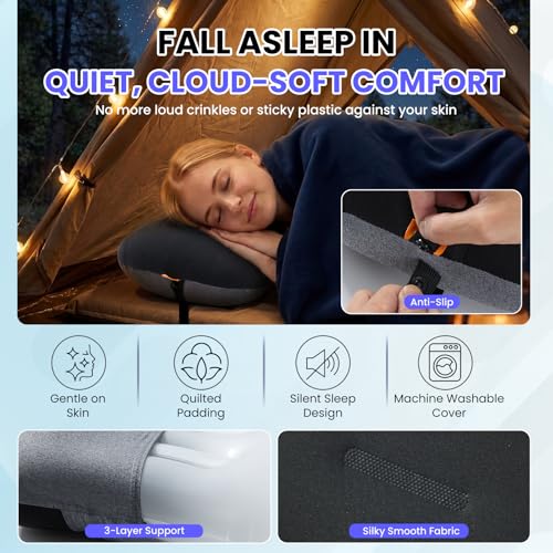 CAMPNREST Ultralight Inflatable Camping Pillow for Travel