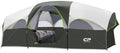 CAMPROS CP 8-Person Camping Tent with Divider and Rainfly