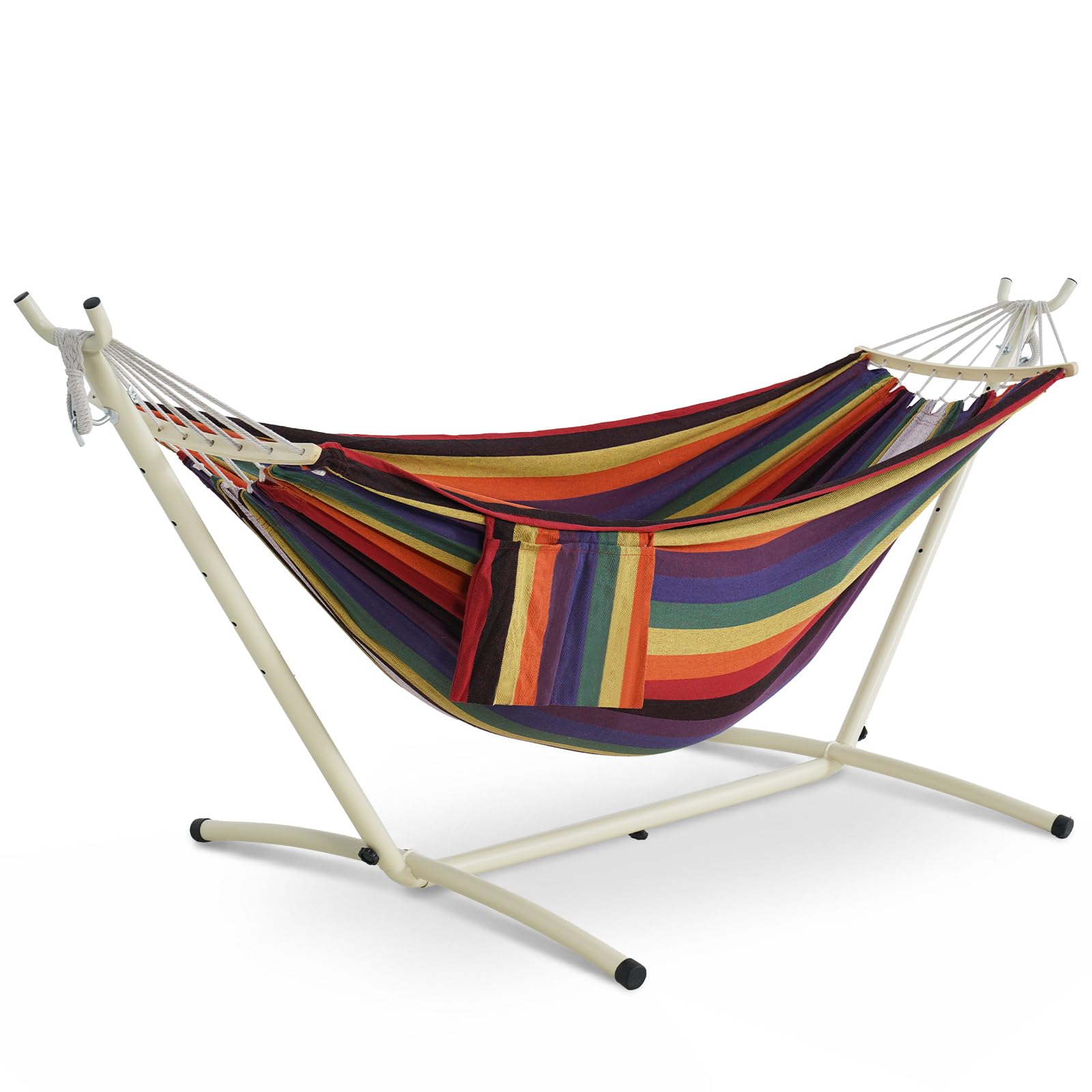 Lazy Daze Double Hammock with 9-Foot Stand and Carry Case