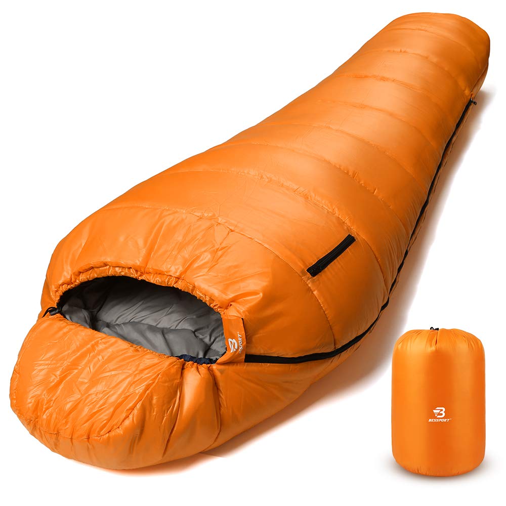 Bessport 15–45°F 3–4 Season Mummy Sleeping Bag