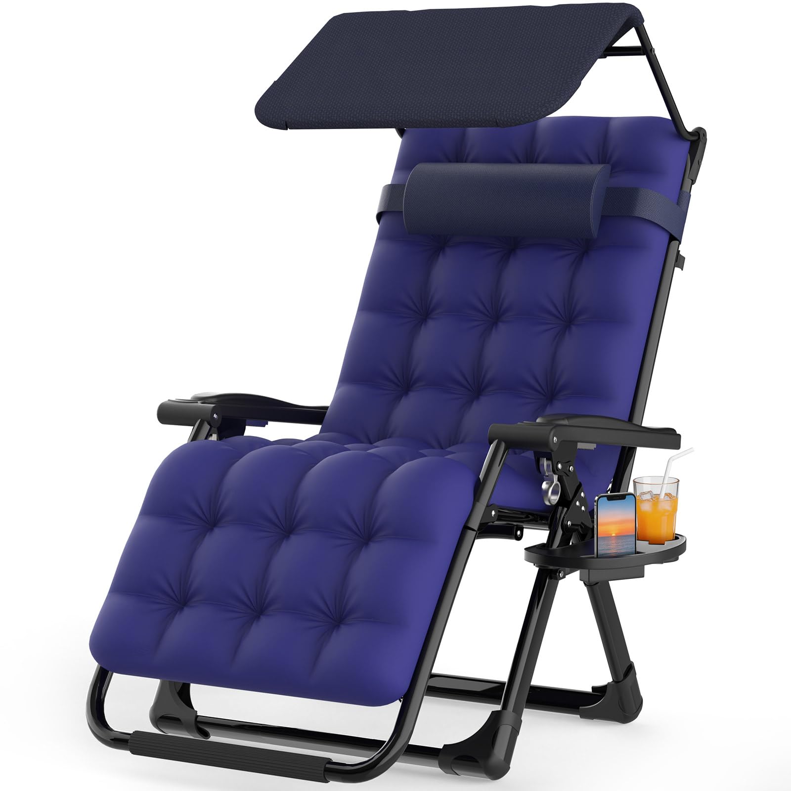 Suteck Zero-Gravity Reclining Chair with Canopy