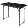FROASISPRO 4-Foot Adjustable Folding Utility Table