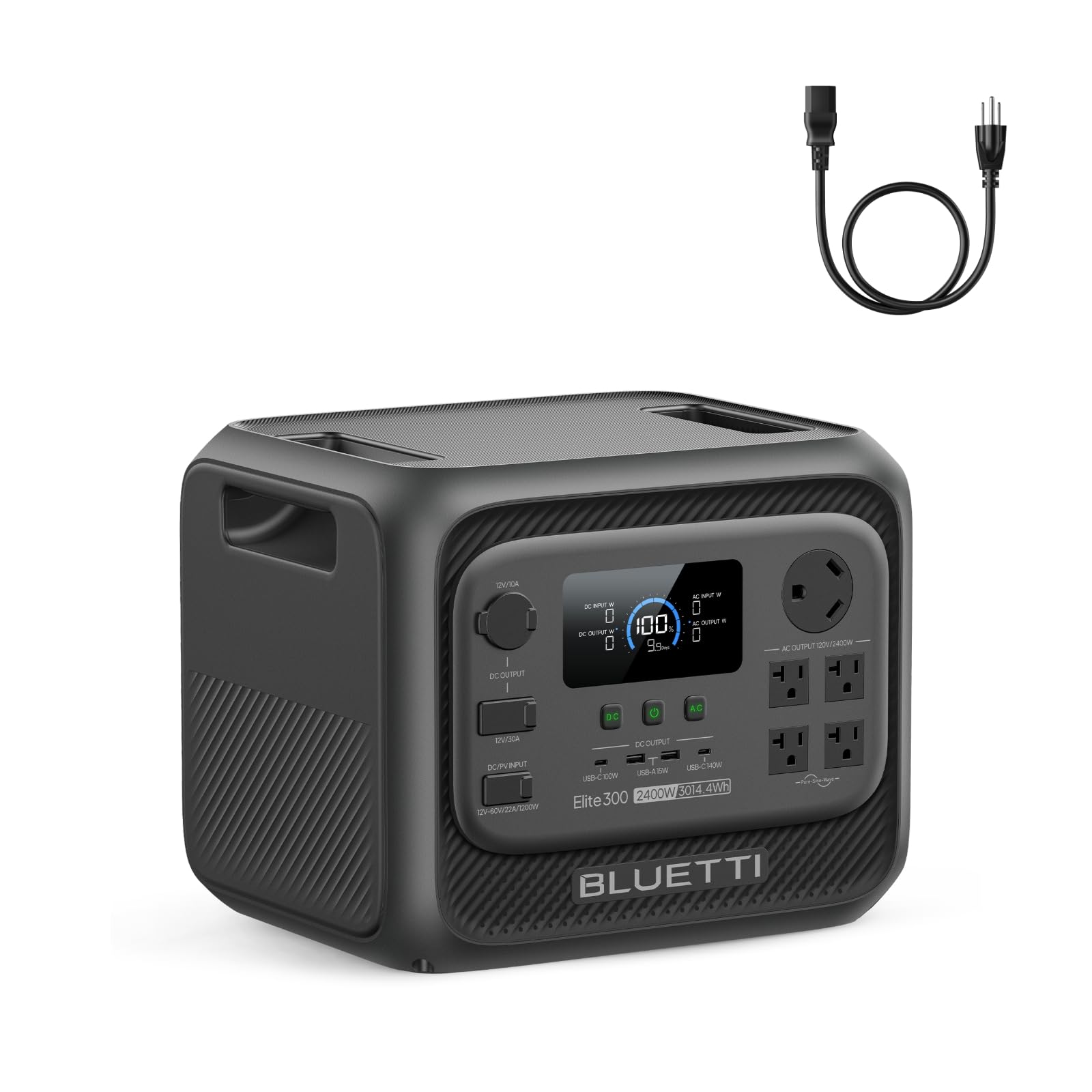 BLUETTI Elite 300 2400W 3014Wh LiFePO4 Power Station