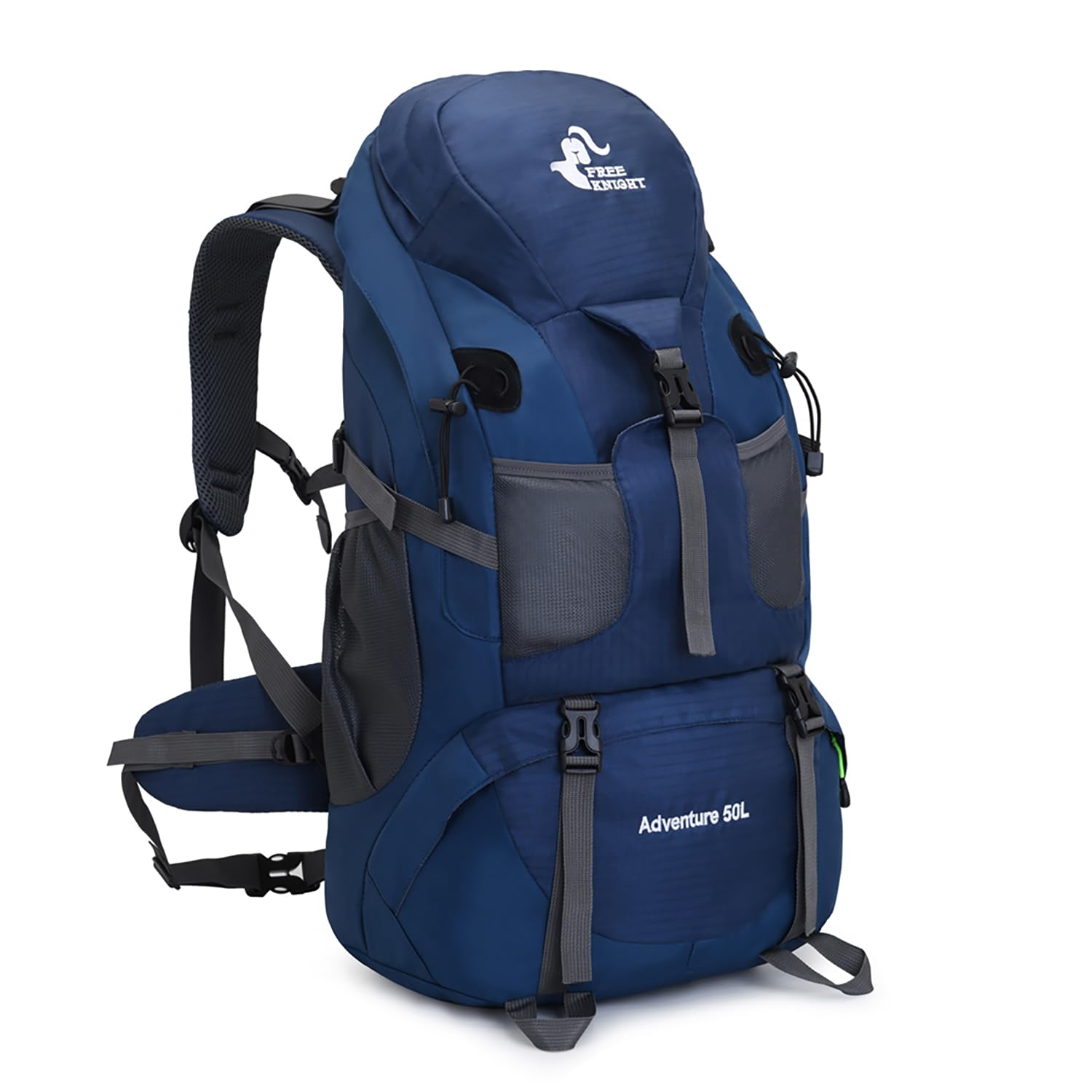 Bseash 50L Water-Resistant Lightweight Hiking Backpack