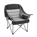 Heavy-Duty Oversized Padded Camping Chair with Carry Bag