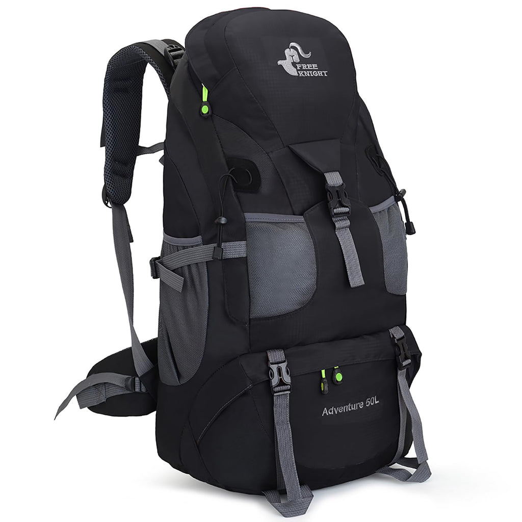 Bseash 50L Water-Resistant Lightweight Hiking Backpack