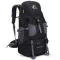 Bseash 50L Water-Resistant Lightweight Hiking Backpack