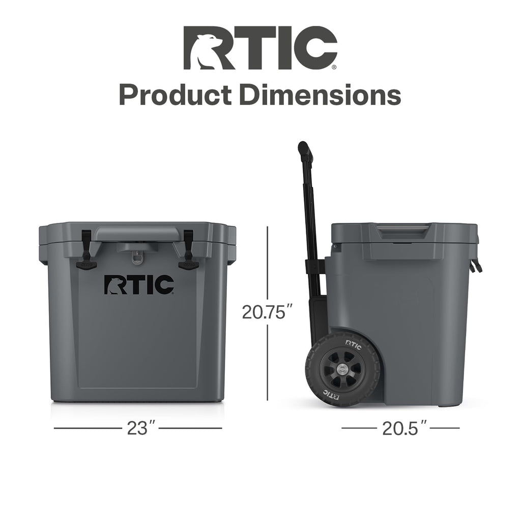 RTIC 45-Quart Ultra-Tough Wheeled Hard Cooler