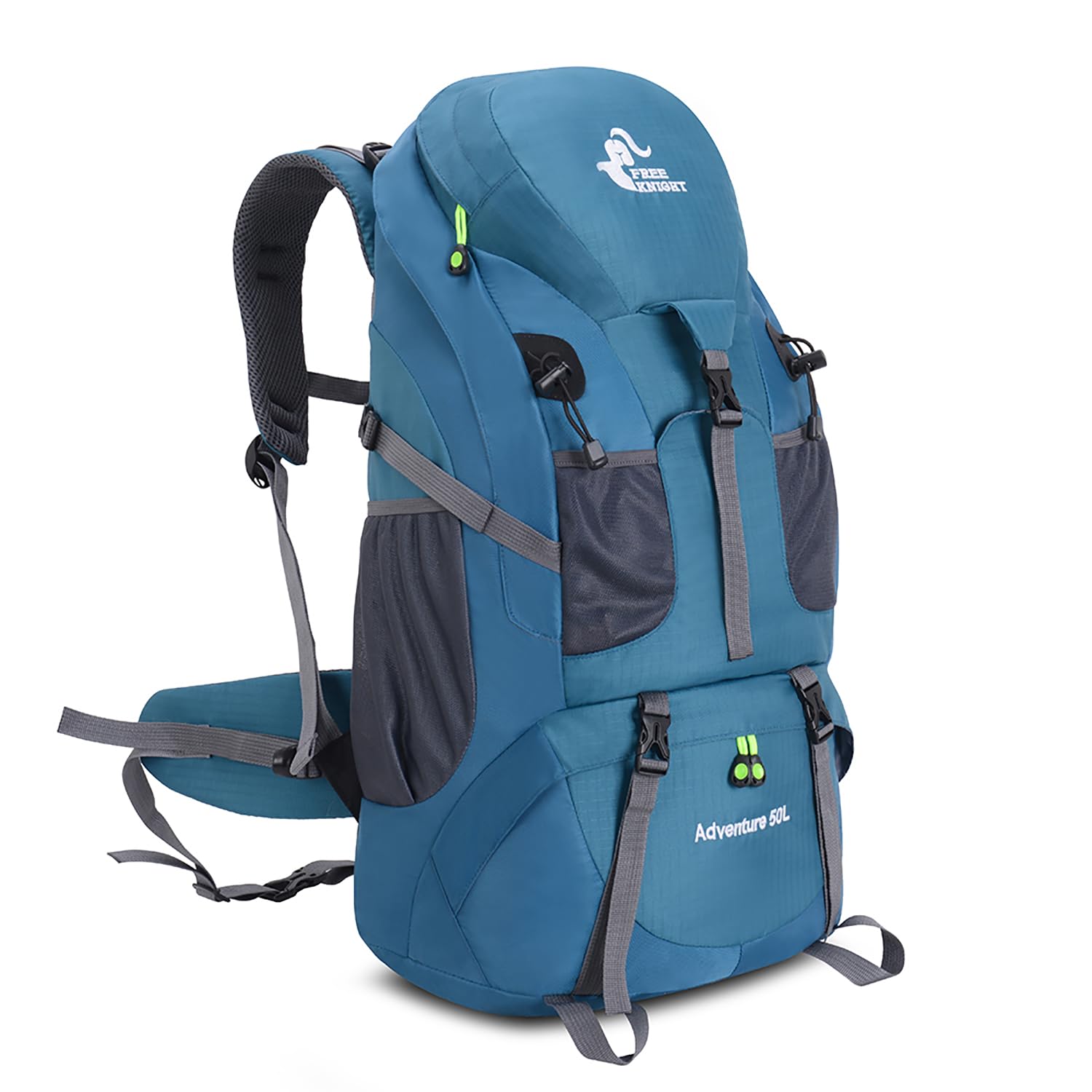 Bseash 50L Water-Resistant Lightweight Hiking Backpack