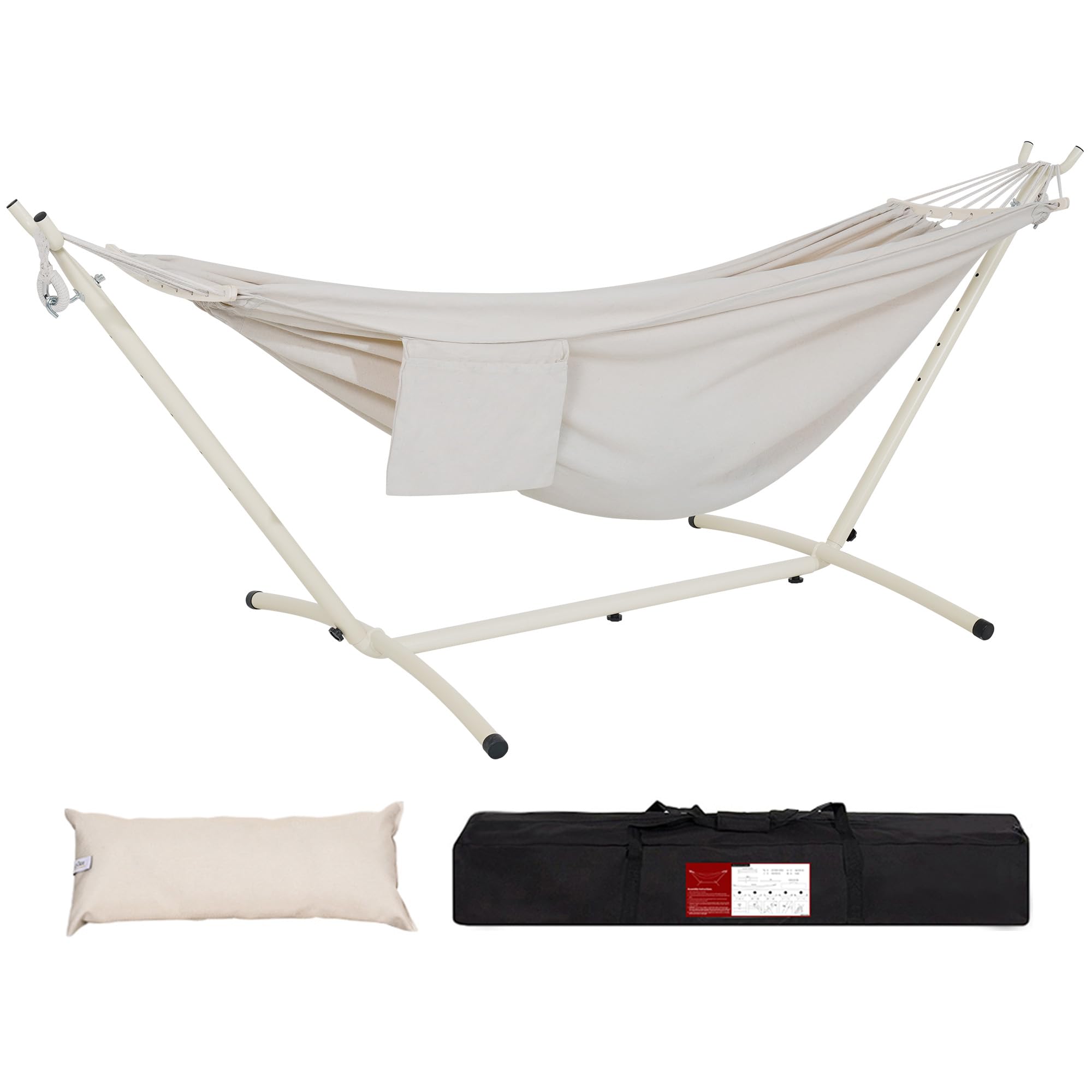 Lazy Daze Double Hammock with 9-Foot Stand and Carry Case