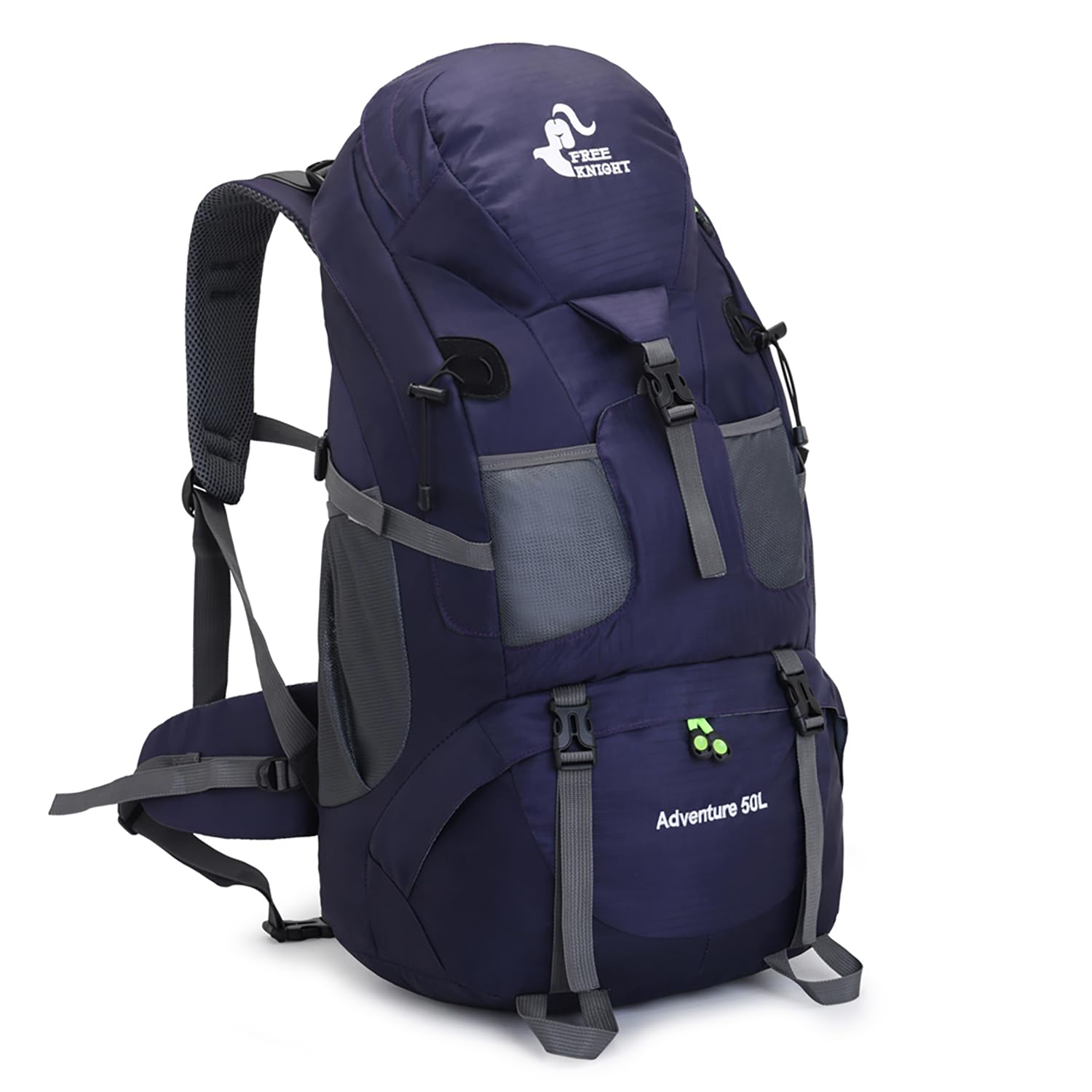 Bseash 50L Water-Resistant Lightweight Hiking Backpack