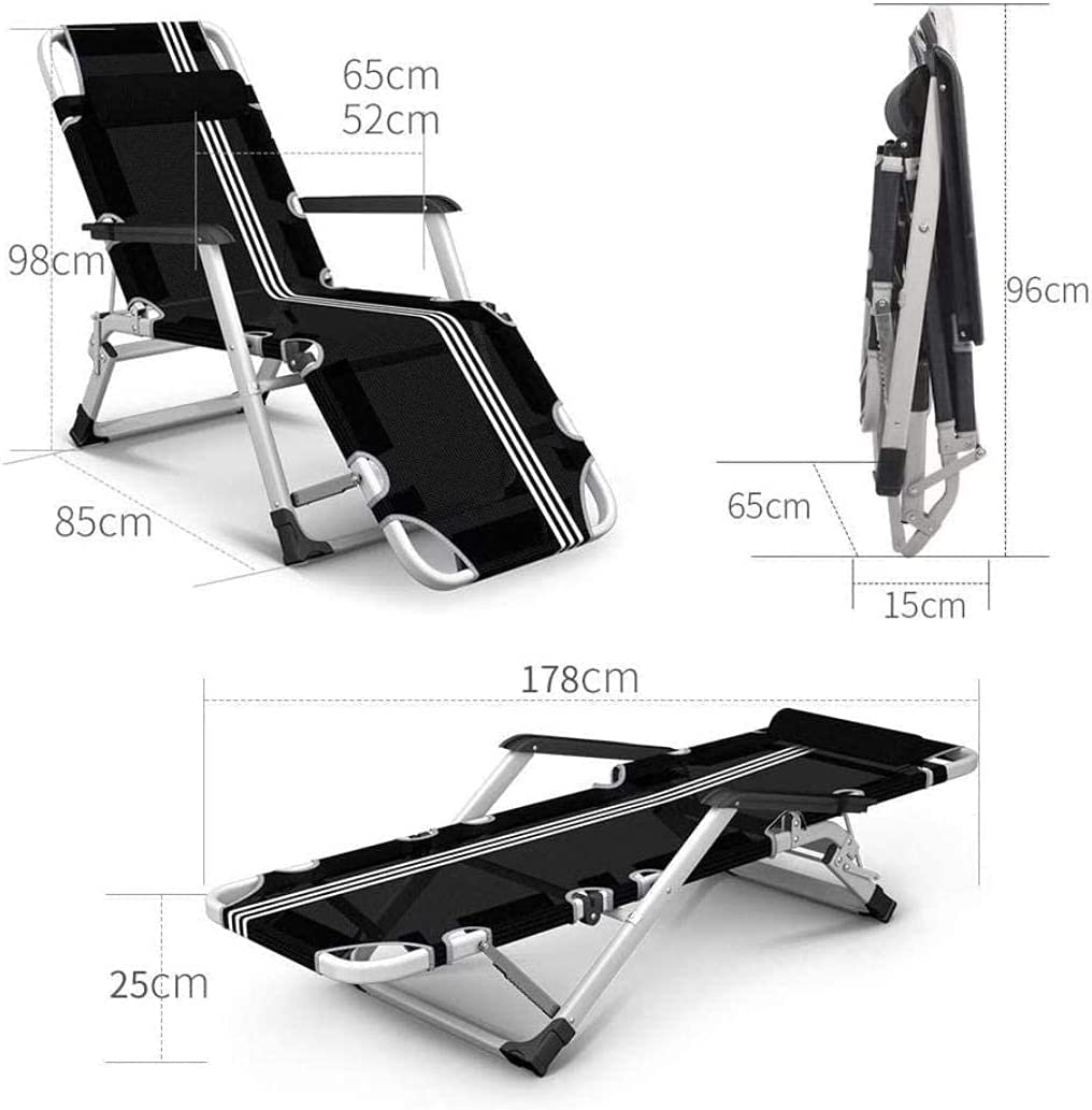 Extra-Large Padded Zero-Gravity Chair, 350-lb Capacity