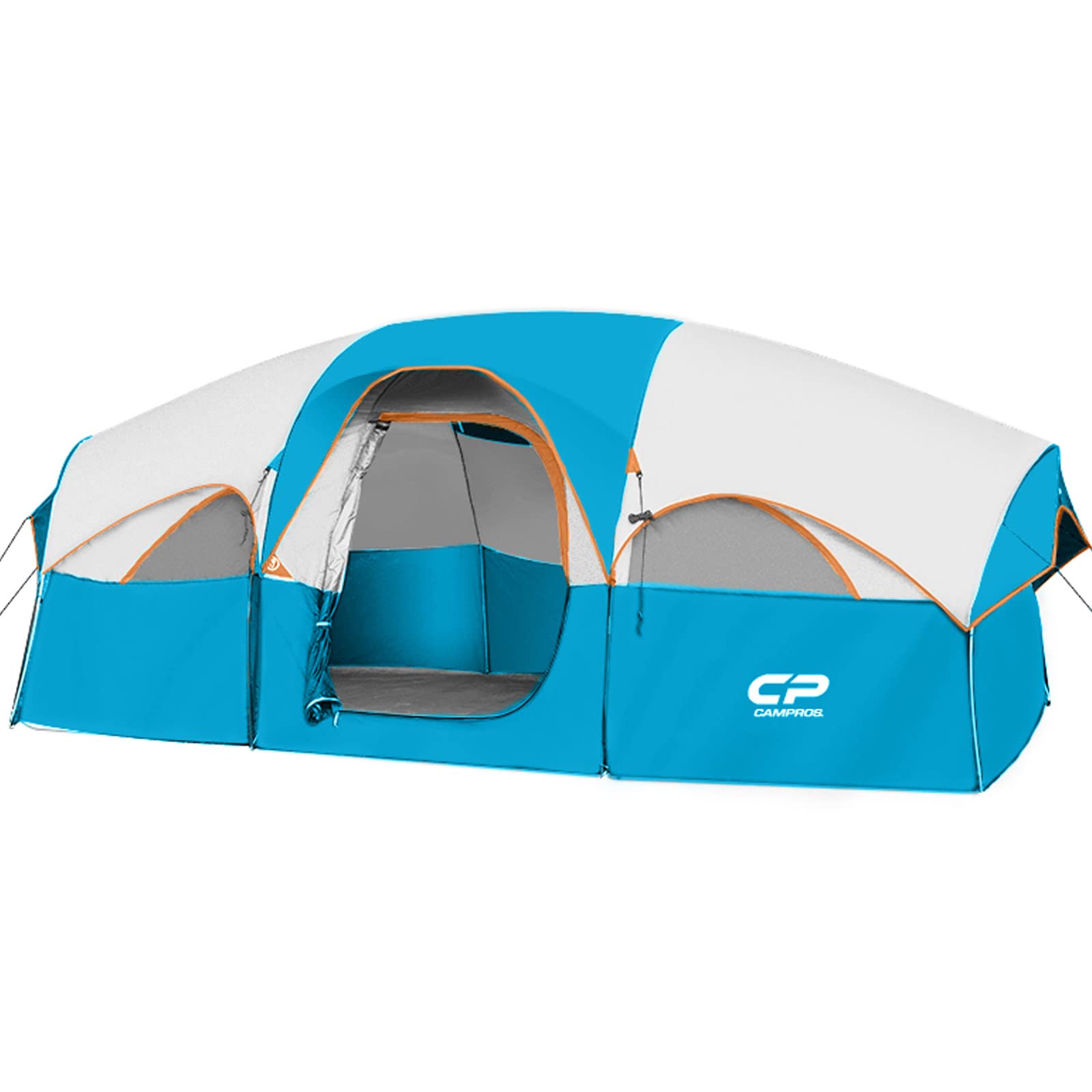 CAMPROS CP 8-Person Camping Tent with Divider and Rainfly