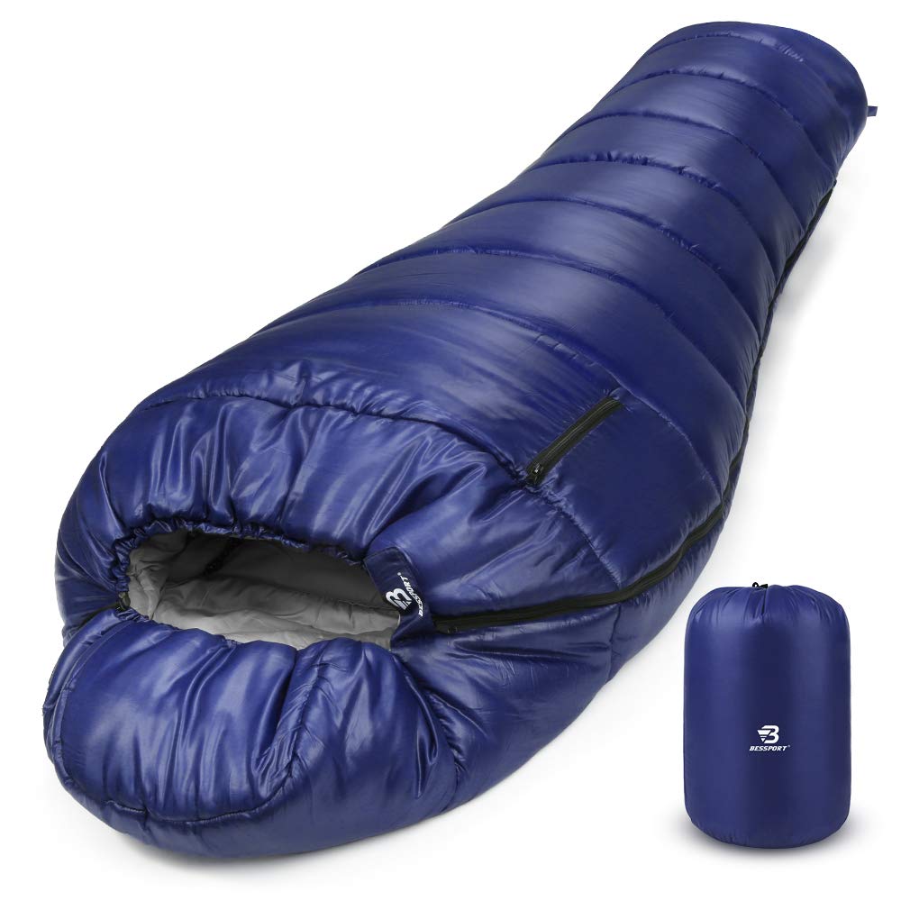 Bessport 15–45°F 3–4 Season Mummy Sleeping Bag