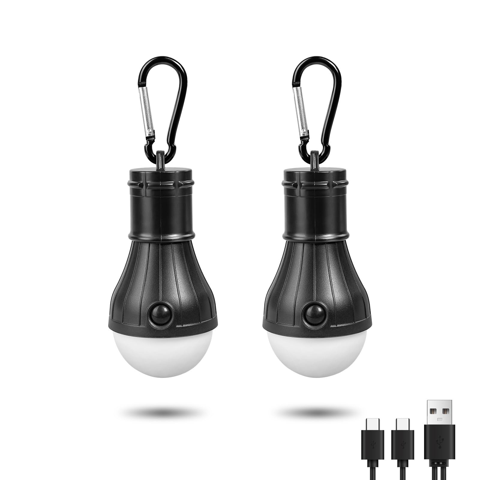Jarxin Rechargeable LED Camping Lantern with Clip Hook