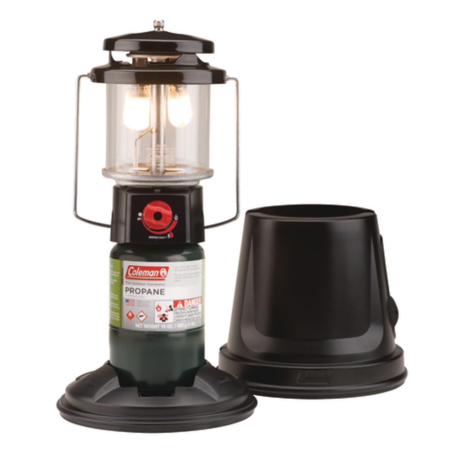 Coleman QuickPack Deluxe+ 1000-Lumen Propane Lantern