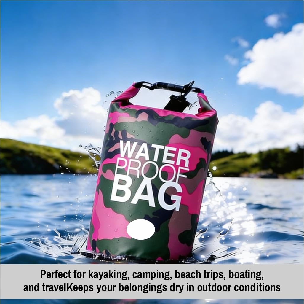 NESTRO HOME 3-Piece Waterproof Roll-Top Dry Bag Set