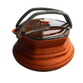 CAMPWOLF HEX 1L Collapsible Silicone Camping Kettle