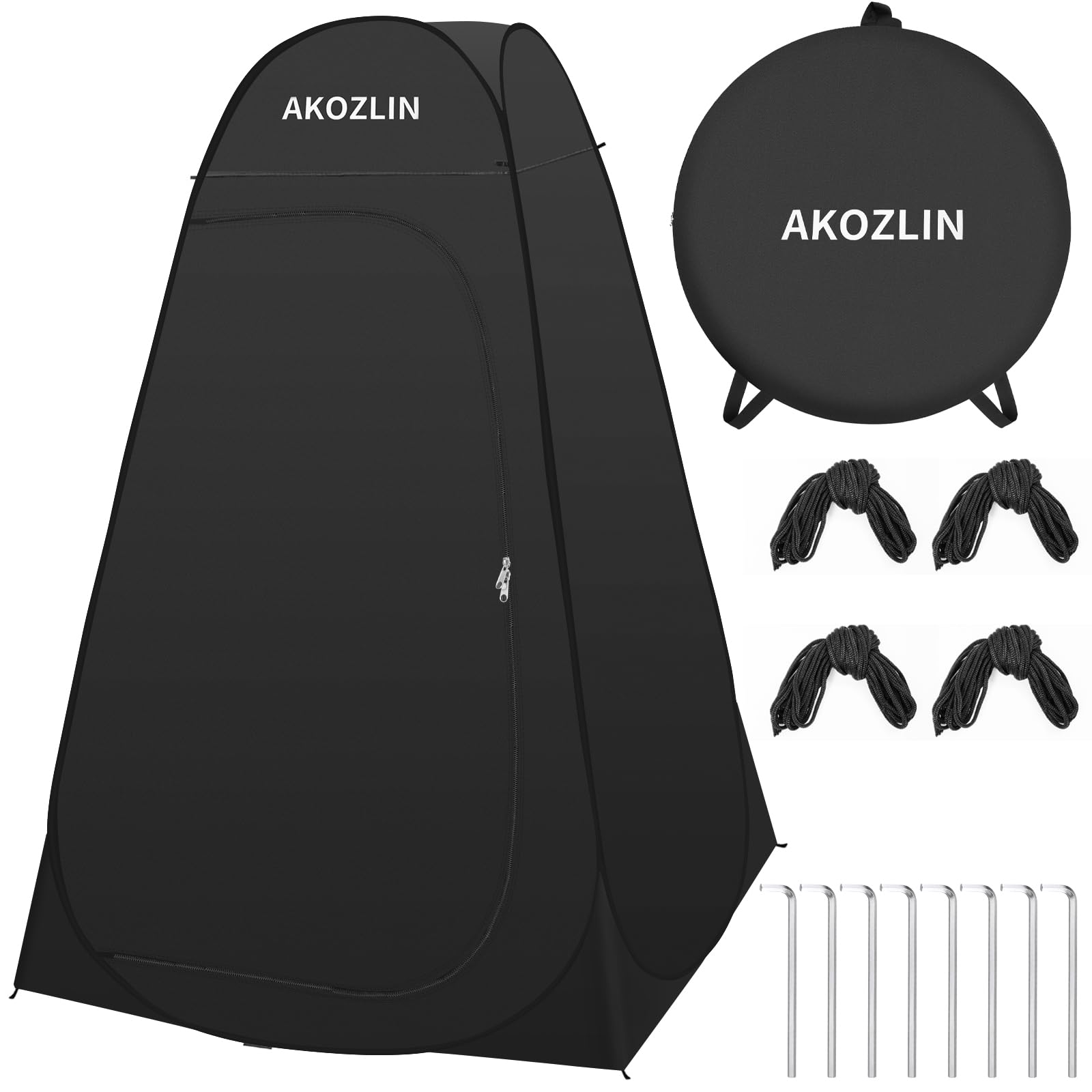 AKOZLIN Portable Pop-Up Shower and Privacy Tent