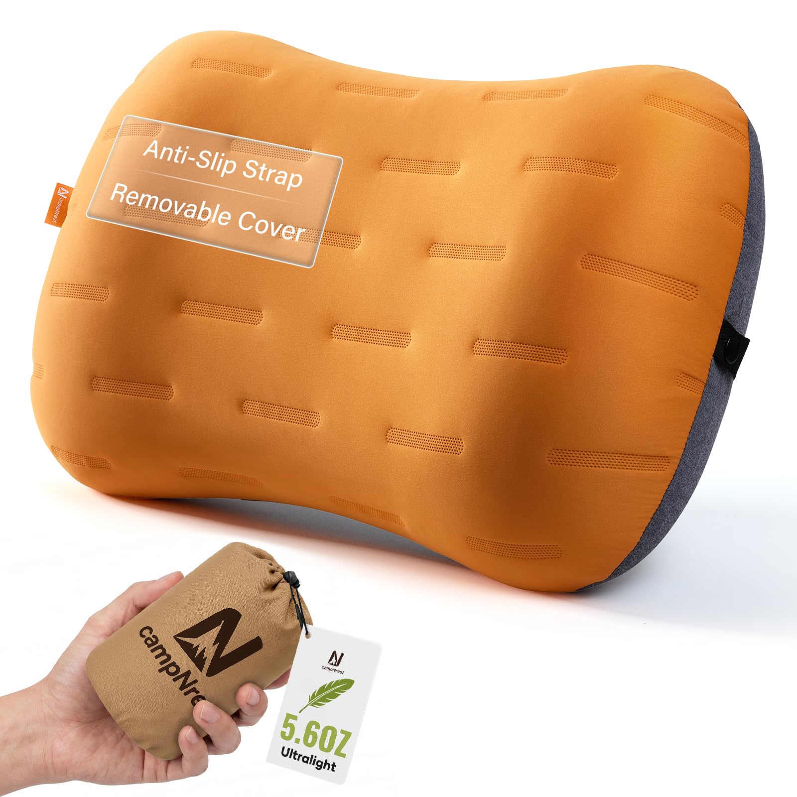 CAMPNREST Ultralight Inflatable Camping Pillow for Travel