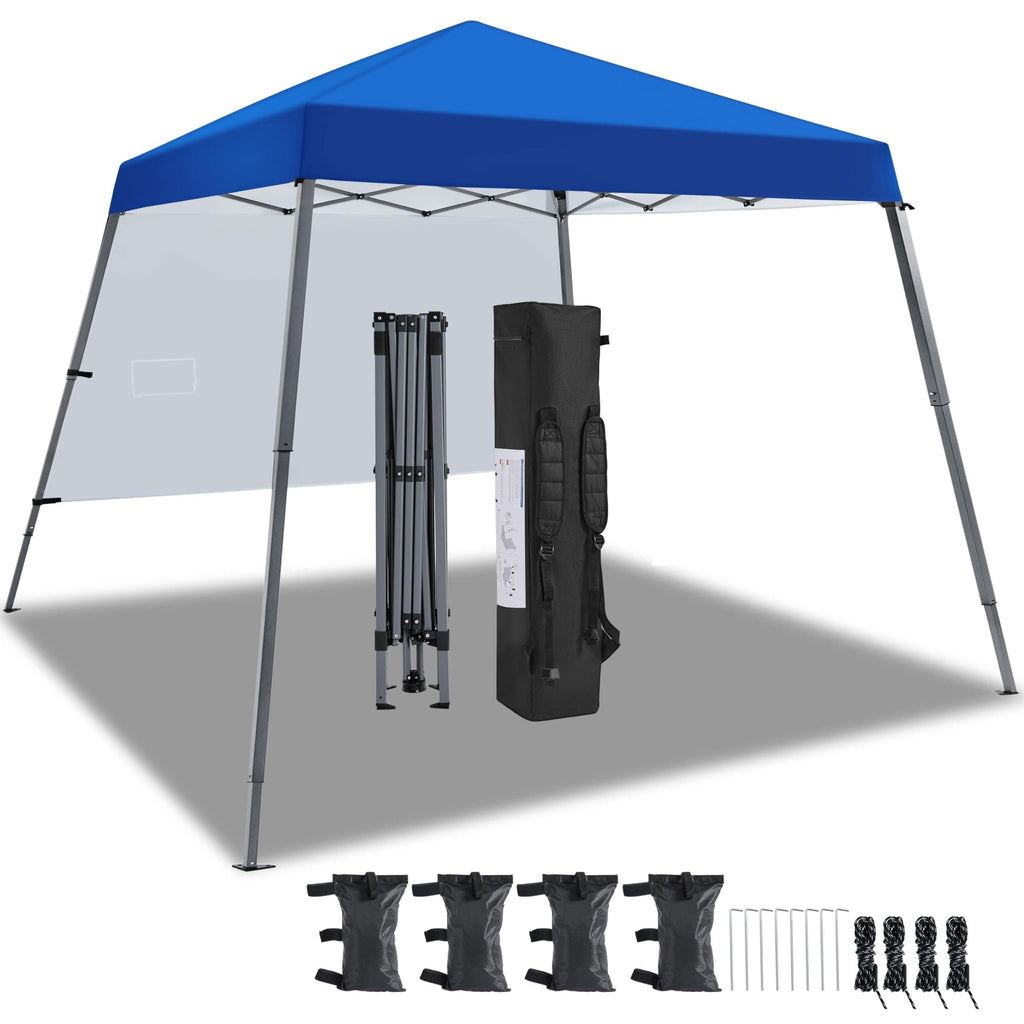 Yaheetech Pop-Up Canopy Tent with Sidewall and Backpack