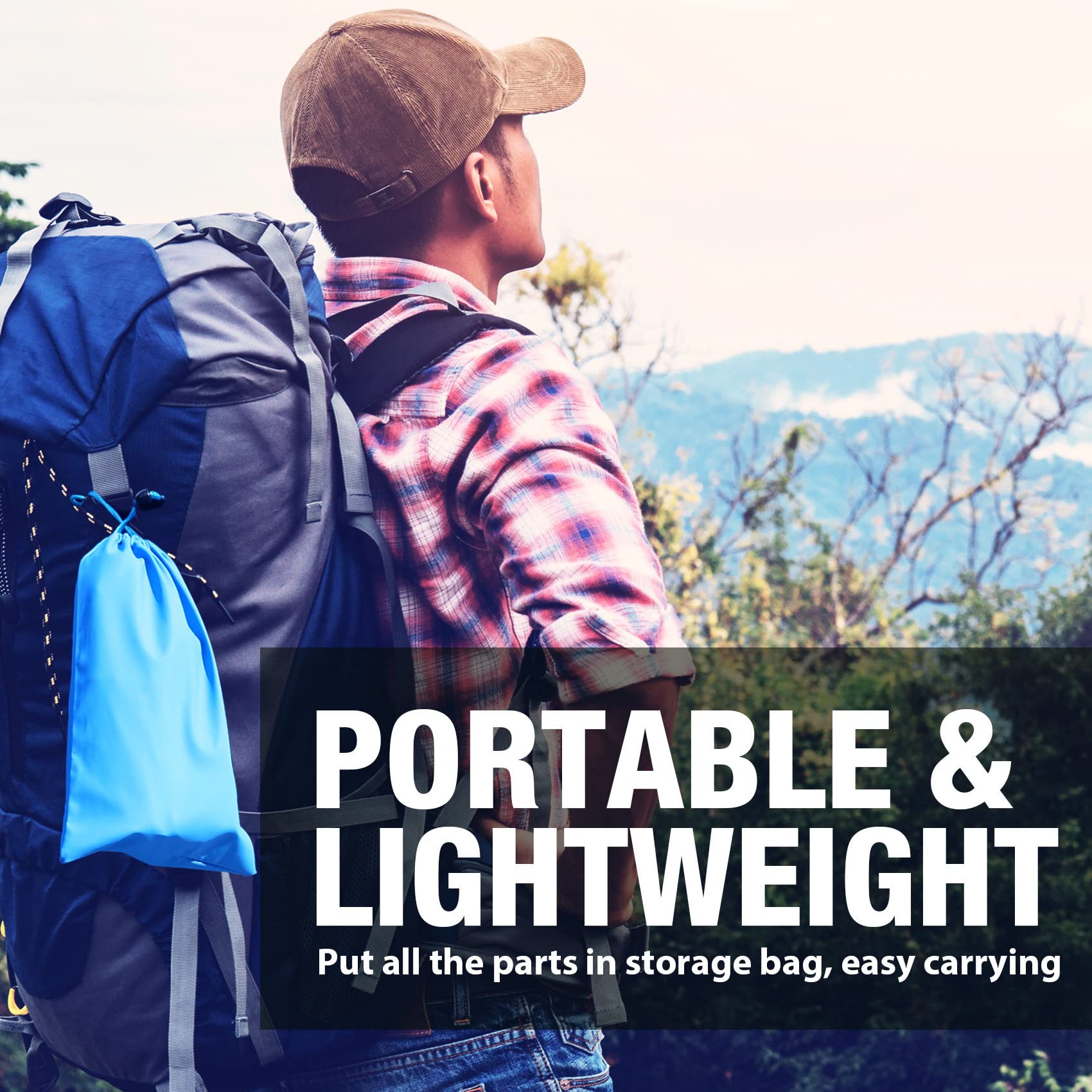 SimPure 3L Gravity-Fed Portable Water Filter System