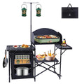Nice C Folding Camping Kitchen Station with Carry Bag