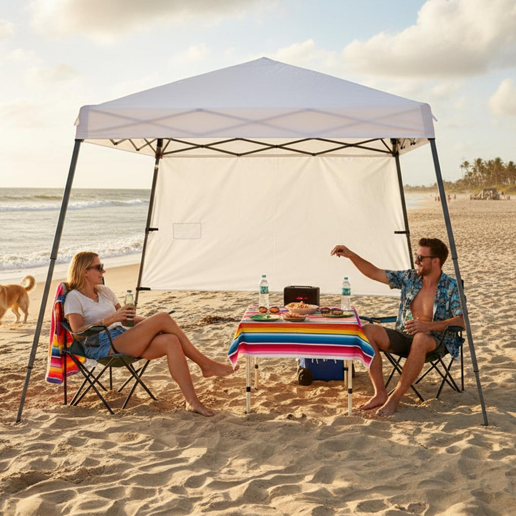 Yaheetech Pop-Up Canopy Tent with Sidewall and Backpack