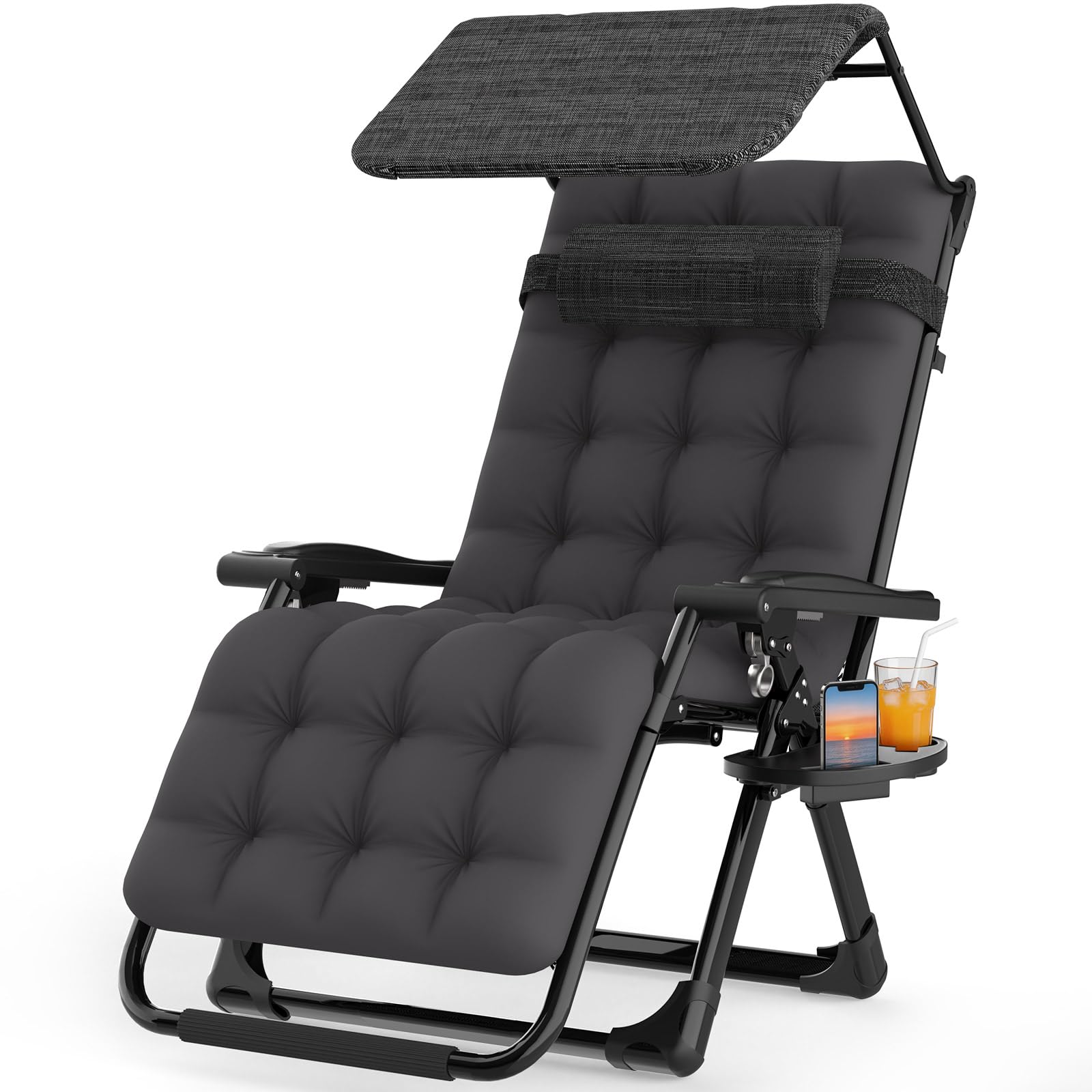 Suteck Zero-Gravity Reclining Chair with Canopy