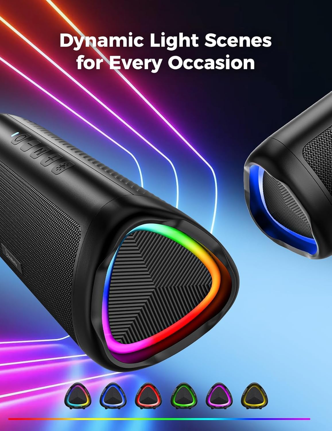 BolaButty 20W Waterproof Bluetooth Speaker, 24-Hour Playtime