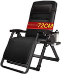 Lightweight Zero-Gravity Reclining Camping Chair with Cushion
