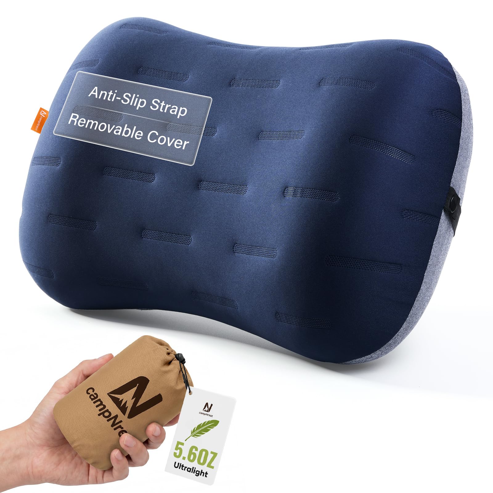CAMPNREST Ultralight Inflatable Camping Pillow for Travel