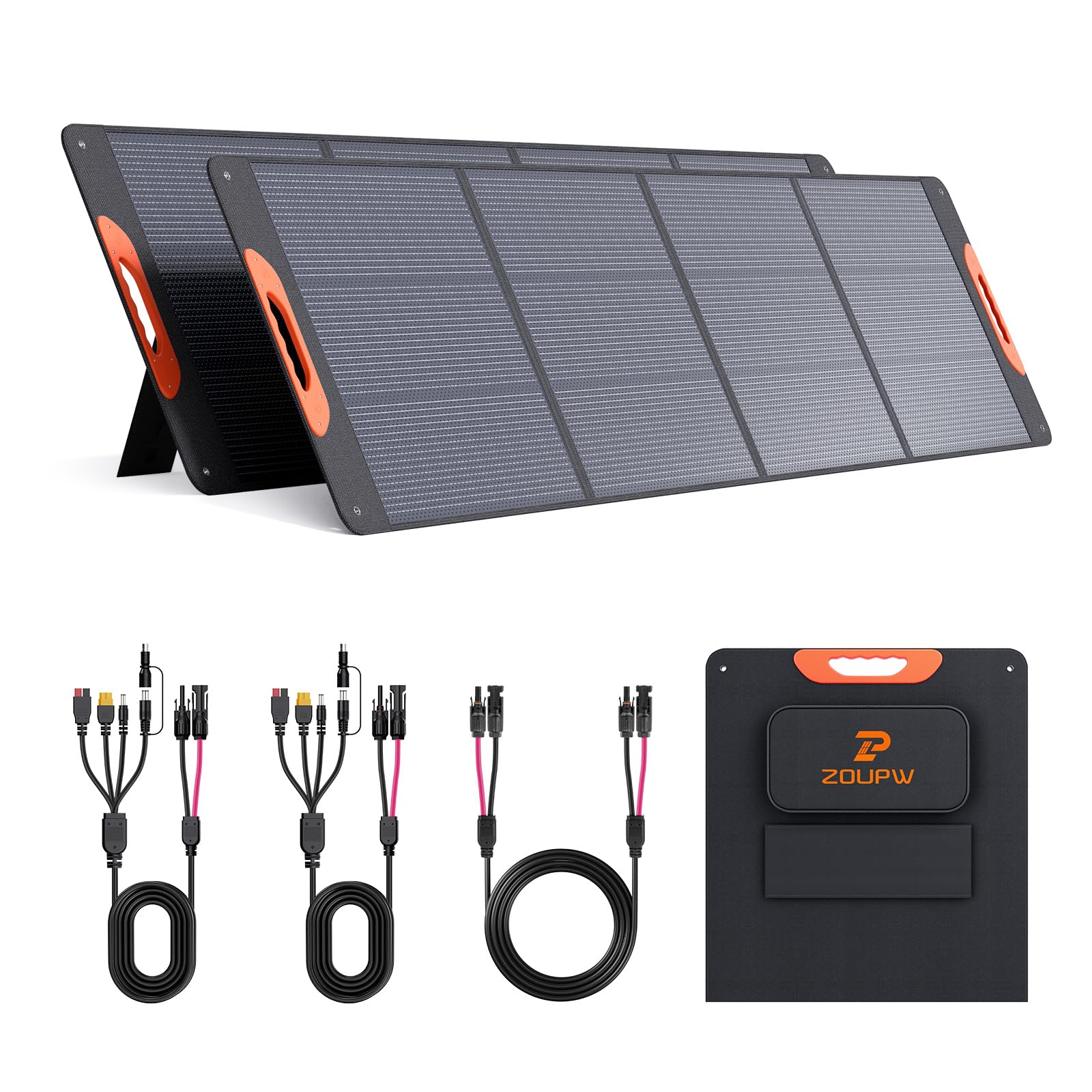ZOUPW Portable Solar Panel for Camping and Travel