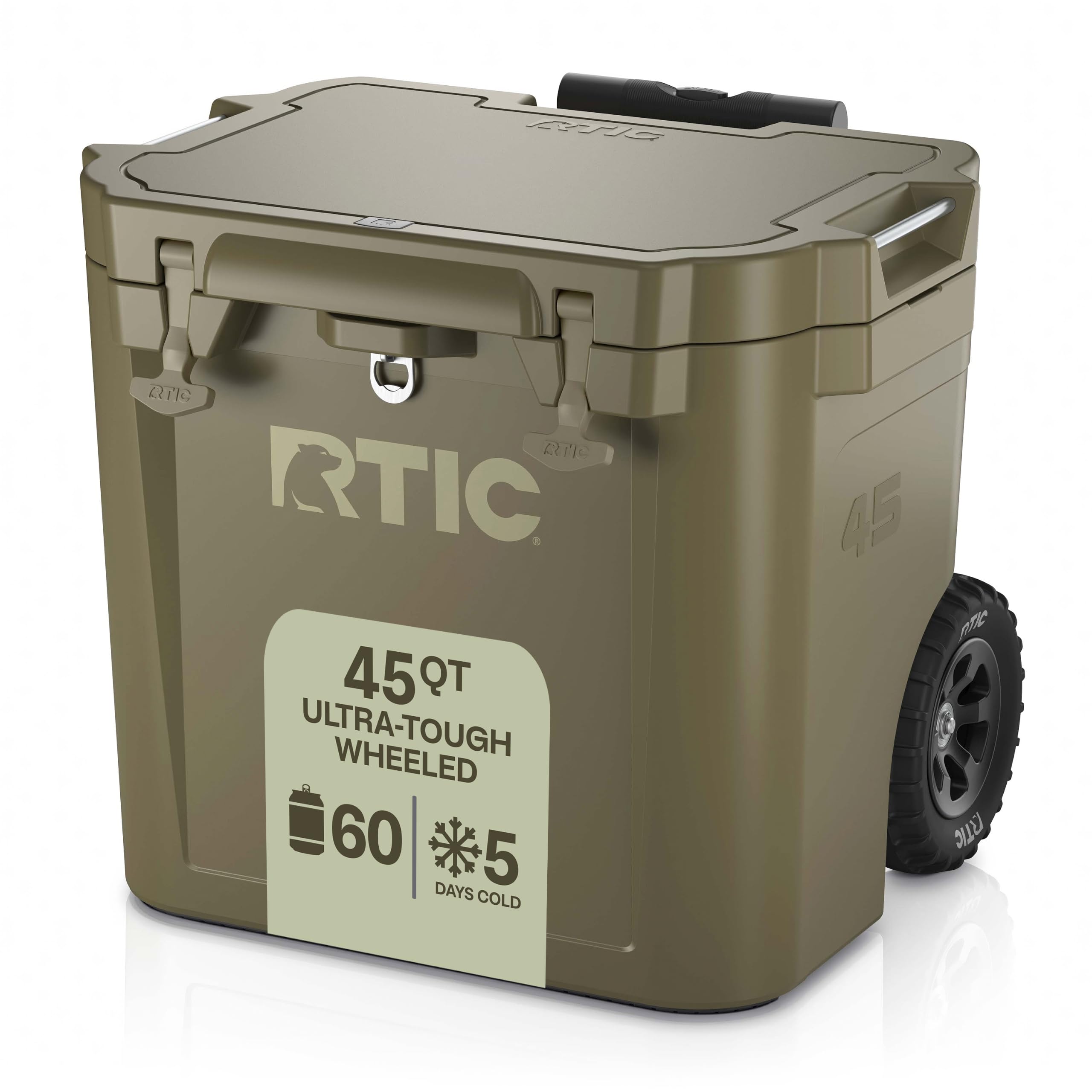 RTIC 45-Quart Ultra-Tough Wheeled Hard Cooler