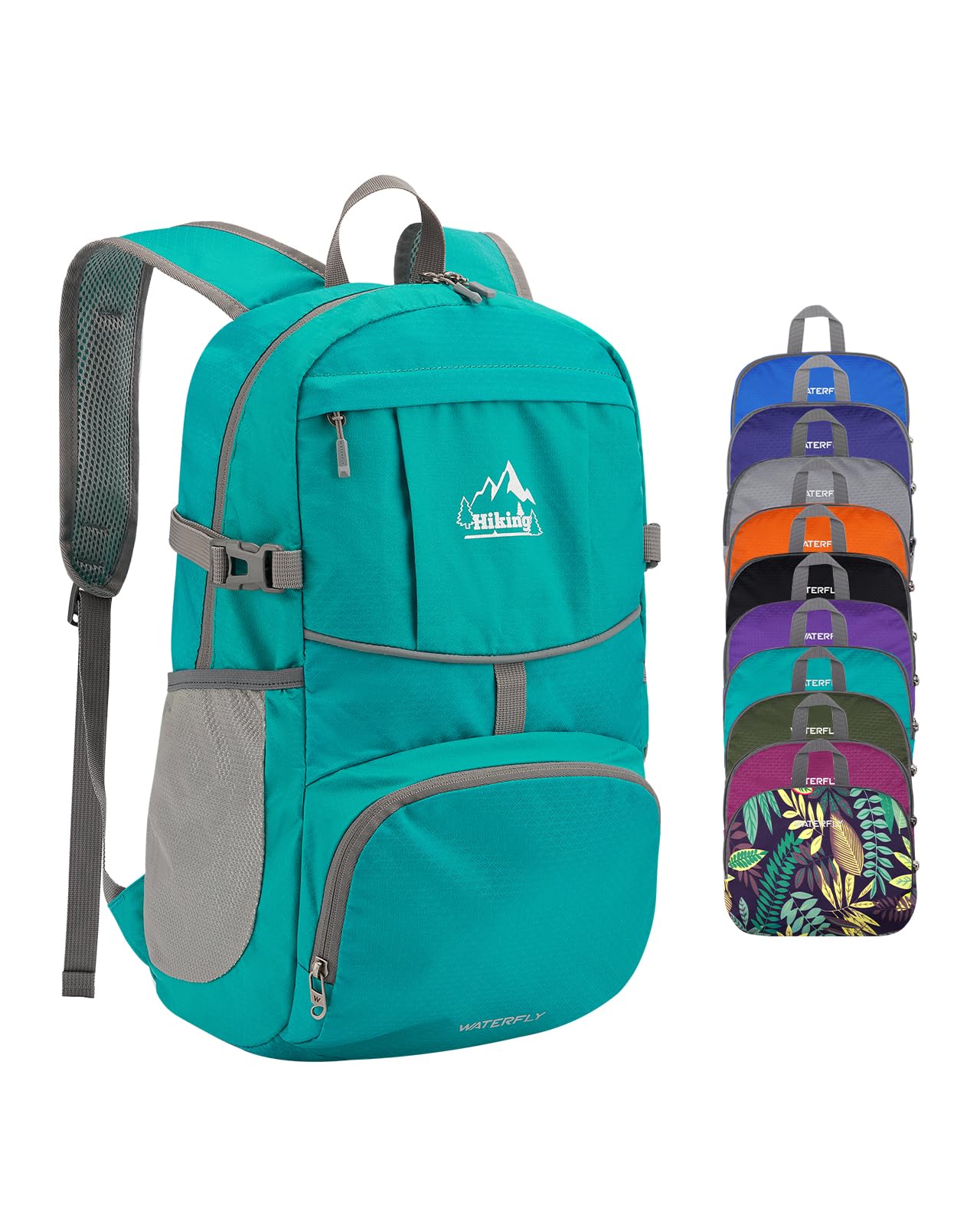 WATERFLY 25/35L Ultralight Packable Hiking Daypack