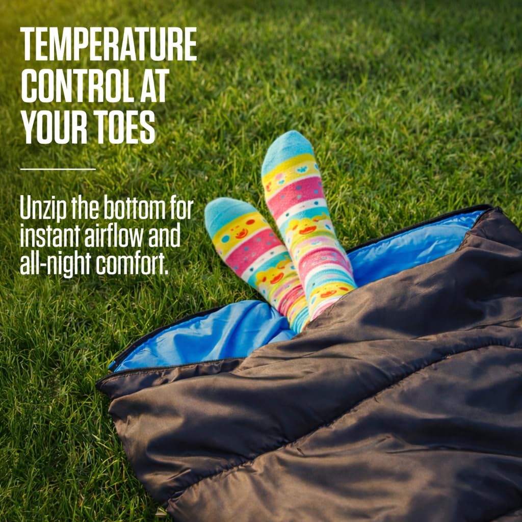 VENTURE 4TH Camping Sleeping Bag in Single, XXL or Double