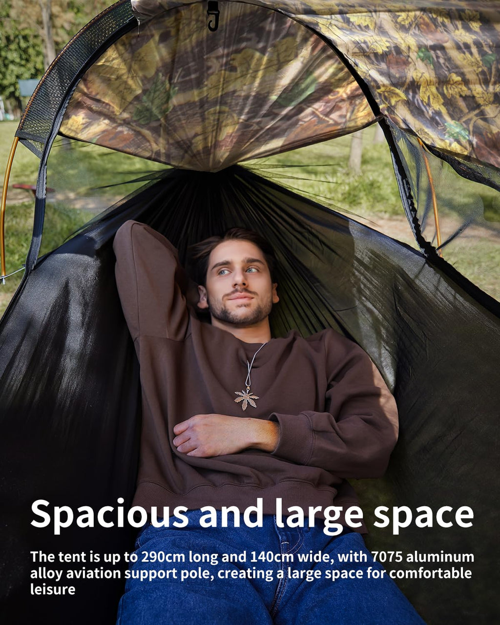 Travel Bird 2-Person Hammock Tent with Mosquito Net