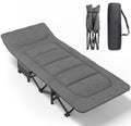 ATORPOK Heavy-Duty Padded Camping Cot with Carry Bag